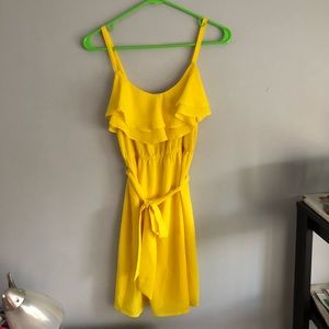 Yellow special occasions dress